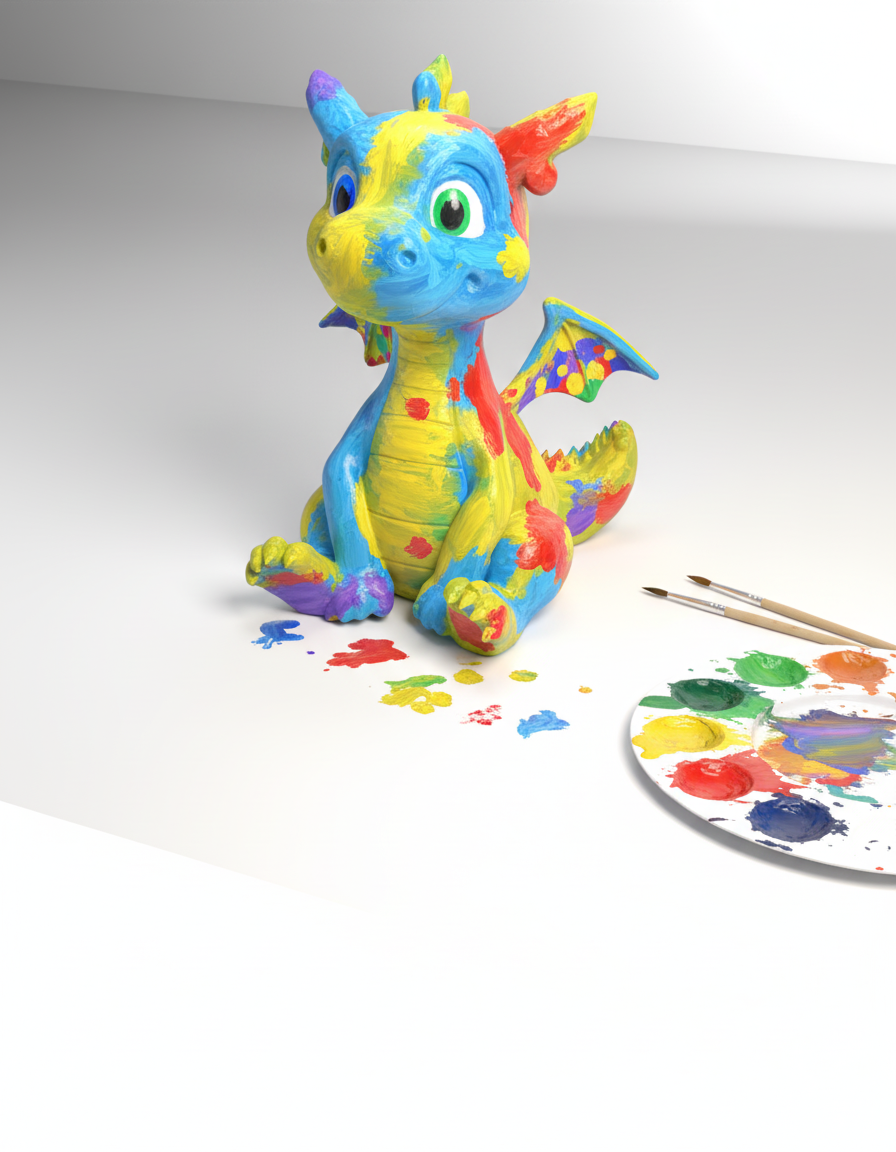 Dragon Kit - Painted Result